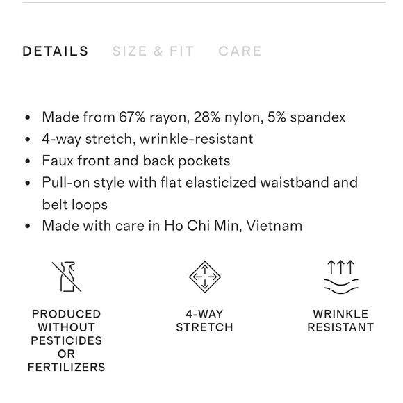 NWT QUINCE Ultra-Stretch Ponte Straight Leg Pants Ecru XS / 26 3741 - Picture 2 of 12